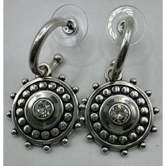 3 piece Brighton Pebble Dot Medali Reversible Collar Necklace Bracelet Earrings - Picture 10 of 11